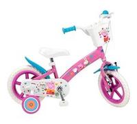 Toimsa Bikes En71 Peppa Pig 12´´ Bike Multicolore 3-4 Years Garçon Pink