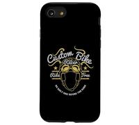 Vélo personnalisé Café Racer Ride Free Built Bike Before You Born Coque pour iPhone SE (2020) / 7/8
