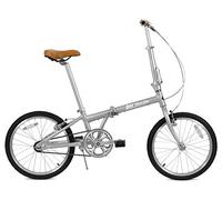 Vélo Pliant 20", Aluminium, Gris