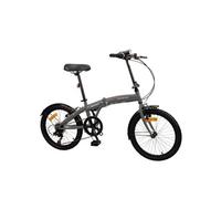 Vélo pliant 20 pouces 6 vitesses gris mixte