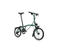 Velo pliant brompton c line 12 vitesses guidon bas racing green
