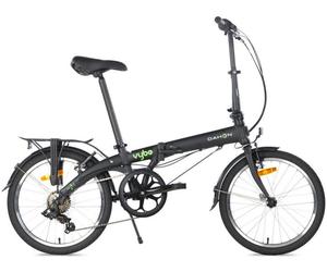 Vélo pliant Dahon Vybe D7 Shadow - 20 pouces - 7 vitesses - freins V-brake - noir mat