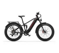Vélo pliant electrique Dukawey Silvertip 8 * Batterie 52V 20AH * Moteur 1000W * 26''×4'' Fat Pneus * Frein hydraulique * Gris