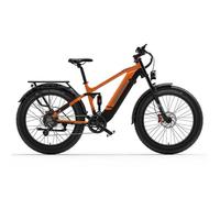 Vélo pliant electrique Dukawey Silvertip 8 * Batterie 52V 20AH * Moteur 1000W * 26''×4'' Fat Pneus * Frein hydraulique * orange