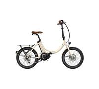 Velo pliant electrique o2 feel ipeps 5 1 univ shimano nexus 7v 360 wh 20 beige