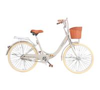 Vélo Pliant pour Adulte, Installation Gratuite, Vélo pour Étudiant, Homme Et Femme, 24 Pouces, 26 Pouces, Vélo De Transport Léger Non Gonflable E,26