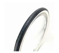 Vélo pliant rétro blanc de 20 pouces 32406, pneus intérieurs et extérieurs à faible résistance, équipement de cyclisme(20 * 1.2 white side tire 406 specifications)