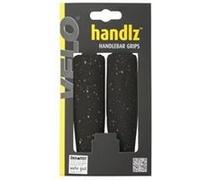 Velo Poignée en liège 125 mm Noir Marron Paire noir G