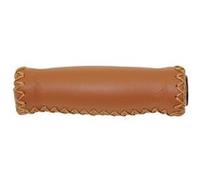 Velo Poignées cuir 125 mm marron par jeu marron