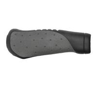 Velo (Messingschlager) Poignées de vélo ergonomiques – noir/gris 135 mm + 92 mm