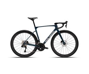 Vélo Polygon Strattos C7 DI2 Shimano 105 Di2 RD-R7150 12V Bleu