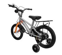 Vélo pour 14 Enfants, Acier en Carbone pour Les Enfants à Vélo pour la Poignée Anti-glipage avec des Freins de Roue Auxiliaires pour
