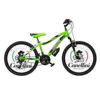 Vélo pour Enfant Canellini VTT 24" (vert/noir)