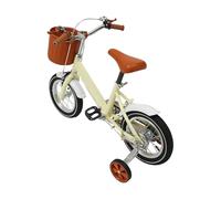 Vélo pour enfant de 12 pouces à partir de 2 à 4 ans, vélo d'enfant avec frein, selle réglable en hauteur et pneus pneumatiques, cadre en acier carbone avec support, vélo d'apprentissage pour garçons