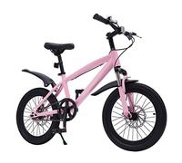 Vélo pour Enfant de 18 Pouces - pour Filles et garçons à partir de 5 Ans - avec Lampe de Poche électrique, Sonnette d'avertissement, catadioptre, Sac de tri - pour Enfants de 4,1 à 4,59 ft