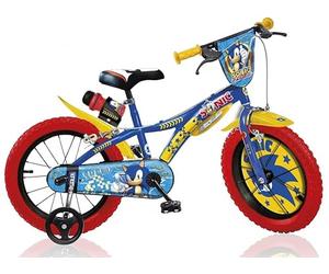 Vélo pour enfant Dino Bikes Sonic Taille 12" - 14" - 16" - 20" (roue 16 Pouces)