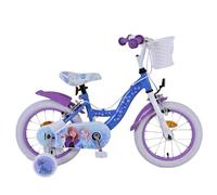 Vélo pour enfant Disney La Reine des Neiges 2 14" Bleu/violet - Sécurité, plaisir et style en un seul !