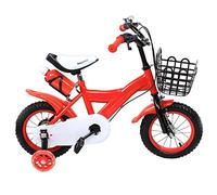 Vélo pour Enfants 12 Pouce à Partir de 3 à 6 Ans, 12" Children's Bicycle Bikes, 12 Pulgadas Bicicleta, Vélo pour Enfant avec Roues stabilisatrices, Panier et Garde-Boue