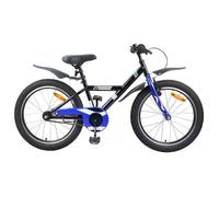 Vélo pour Enfants 18 Pouces pour les 5-7 ans - vidaXL - acier - noir - réglable - 123 x 51 x 78 cm 2806587