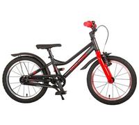 Vélo Enfant Garçon Blaster 16 Pouces Noir Rouge - Volare - Aluminium - Frein à main et frein à rétropédalage