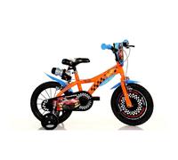Dino Bikes Vélo enfant Hot Wheels 16" Orange 5-7 ans Garçon