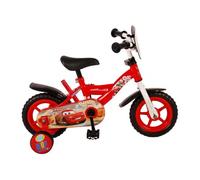 Vélo Pour Enfants Disney Cars - Garçon - 10 Pouces - Rouge - Pignon Fixe Rouge