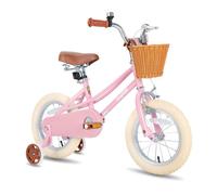 Vélo pour enfants - HILAND - JOYSTAR Fantasy Princess - 12 pouces - Rose - 3-4 ans