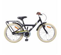 Vélo pour enfants - VIDAXL - 24 pouces - Cadre acier - Guidon et selle réglables - Noir