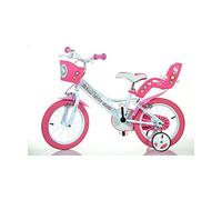 Vélo pour fille Dino Bikes Hello Kitty Taille 12" - 14" - 16" (Jante 16 Pouces)