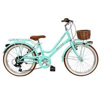 Vélo pour fille junior vintage rétro 7 V douce taille cappuccino 20" (Tiffany)