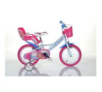 Vélo pour filles - DINO BIKES - Sirenetta Alyssa 16 pouces - Rose - Roues 16 pouces - Avec stabilisateurs