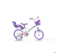 Vélo pour filles Unicorn Academy Dino Bikes de 12 pouces