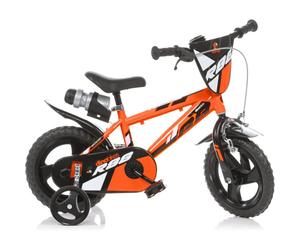 Vélo pour garçon orange 12'' Dino Bikes