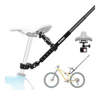 Vélo Queue Kit de Montage avec 47" Bâton Invisible Selfie compatible avec Insta360 X5-X, compatible avec DJI Osmo 360, Bicyclette Guidon Montage par Pince compatible avec Gopro 13-3 Pour Moto, Bateau