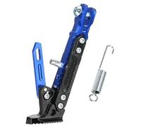 vélo réglable en métal pied support latéral béquille support coup pied support Béquille lève arrière(Blue)