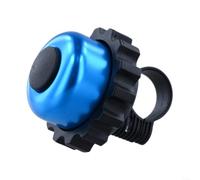 Vélo rotatif en alliage d'aluminium, 100 dB + haute sécurité pour klaxon avec mécanisme élégant, ajustement sécurisé pour tubes de guidon de 2,3 cm, accessoire sonore essentiel pour cyclistes sur