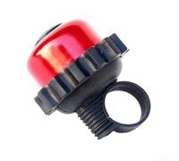 Vélo rotatif en alliage d'aluminium, 100 dB + haute sécurité pour klaxon avec mécanisme élégant, ajustement sécurisé pour tubes de guidon de 2,3 cm, accessoire sonore essentiel pour cyclistes sur