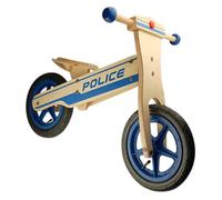 Vélo sans pédale garçon style police évolutif dès 36 mois