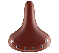 Selle Vélo Cruiser Avec Ressorts VELO vl8114 Cuir Marron + Rivets Vintage