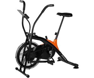 Vélo stationnaire à air - HMS - MP6540 - Résistance à l'air - Usage intensif - Siège réglable - Entraînement cardio