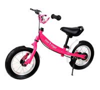 Vélo Street enfant rose - Selle et guidon réglable - Bicyclette Angel 12