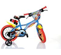 Vélo SUPERMAN 16 '' pouces avec de nouveaux graphismes pour enfants Dino Bikes61
