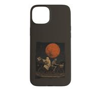 Vélo Tandem Amusant Halloween fantôme Squelette Coque pour iPhone 15 Plus
