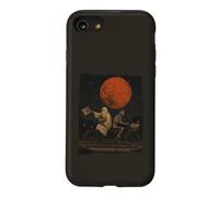 Vélo Tandem Amusant Halloween fantôme Squelette Coque pour iPhone SE (2020) / 7/8
