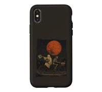 Vélo Tandem Amusant Halloween fantôme Squelette Coque pour iPhone X/XS