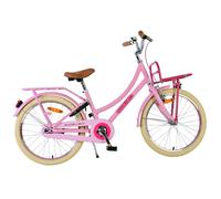Vélo tout chemin avec porte-bagages fille Volare Excellent CB Rose