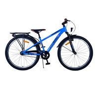 26 Pouces Cross Garçons Vélo Bleu 9-12 Ans Vélo 3 Vitesses Avec Porte-Bagages