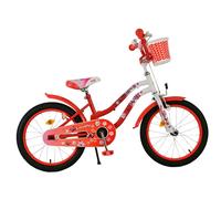 Vélo tout chemin fille Volare Lovely CB Rouge