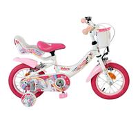 Vélo tout chemin fille Volare Unicorn FW Blanc