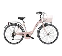Vélo tout chemin Mbm Agora Steel Rose